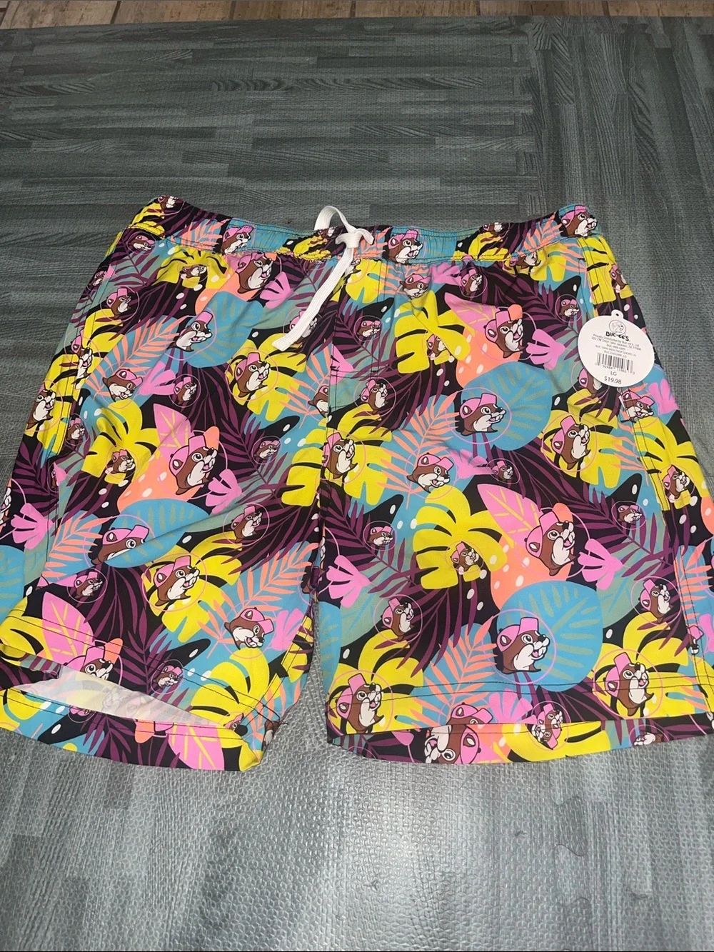 BUCEES Mens Swim Trunks (Matching Family)